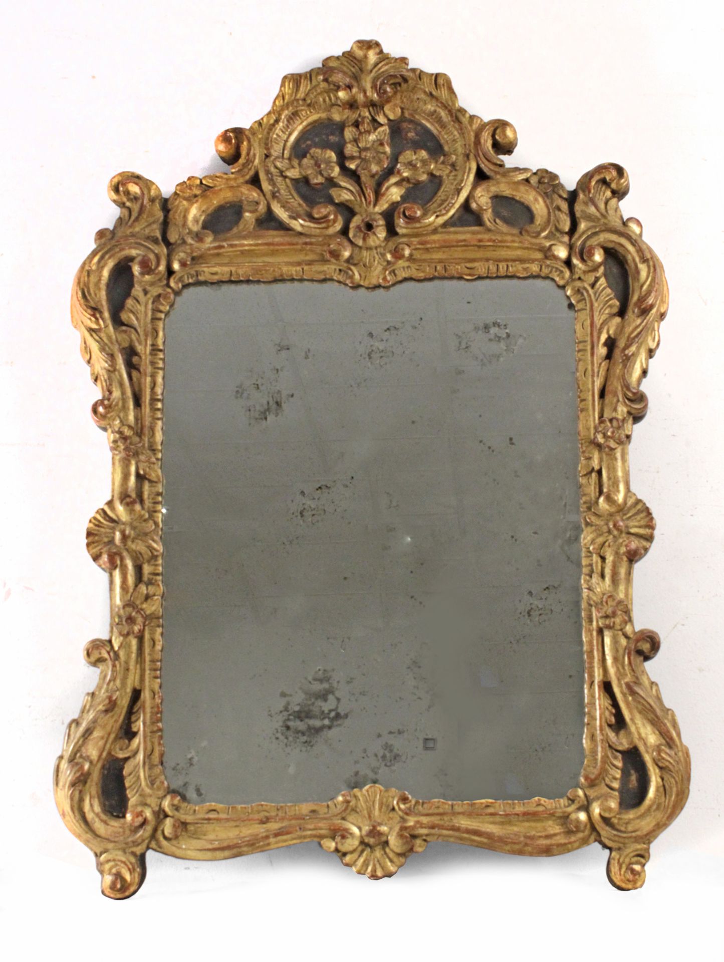 An 18th century Louis XV mirror cornucopia