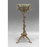 A wrought iron Art Nouveau jardiniere circa 1900 in the style of Gerardo Alegre