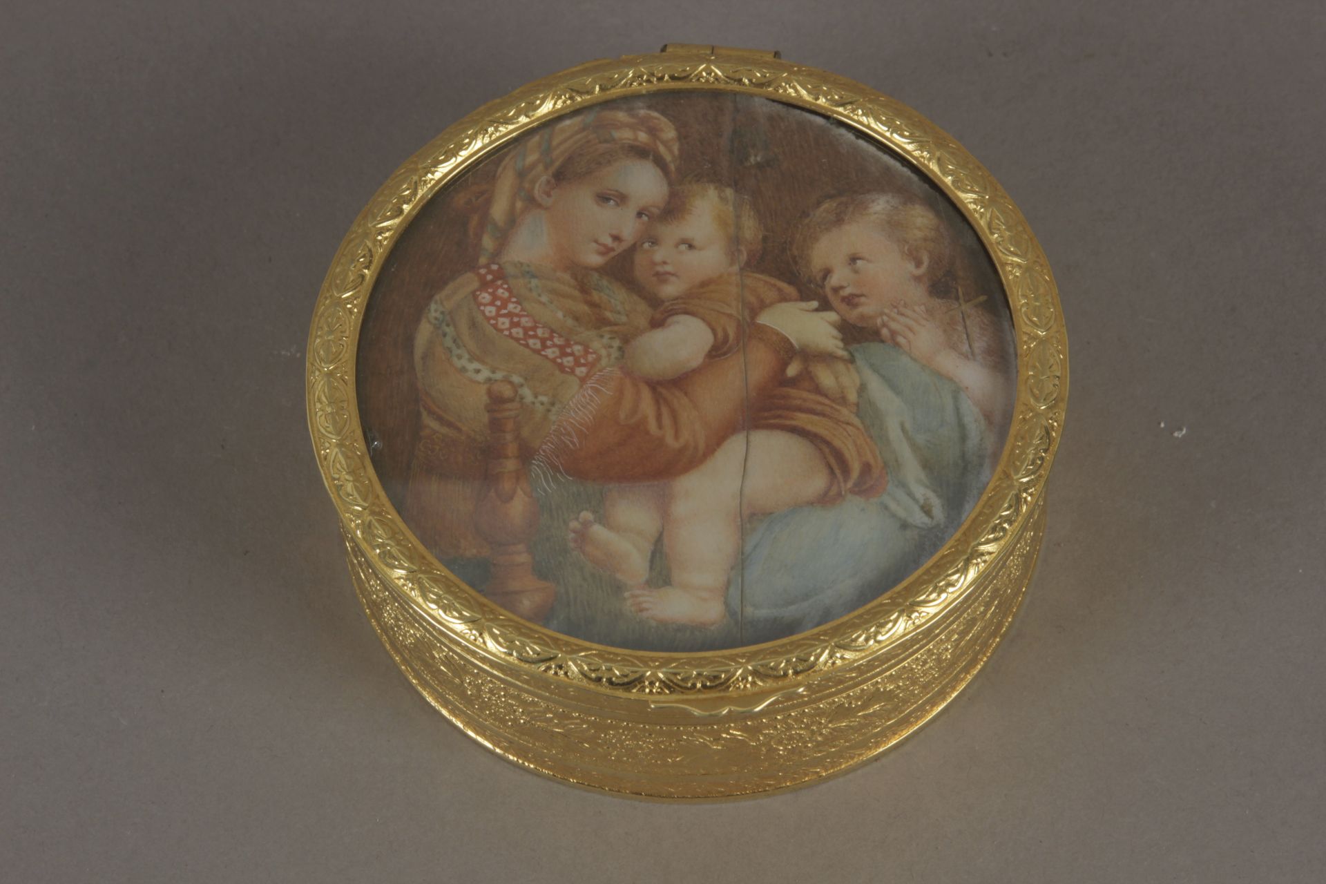 A 19th century Italian Empire period box