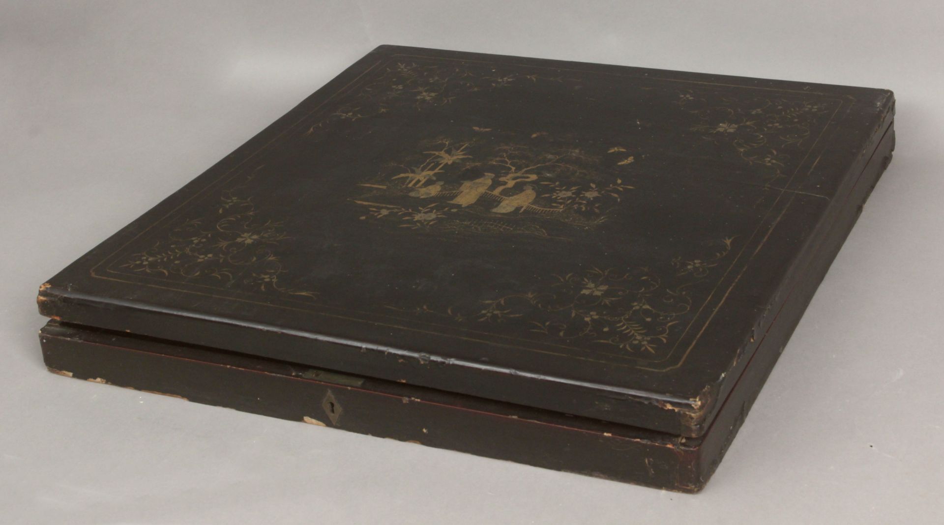 A late 19th century Chinese box for Manila shawls