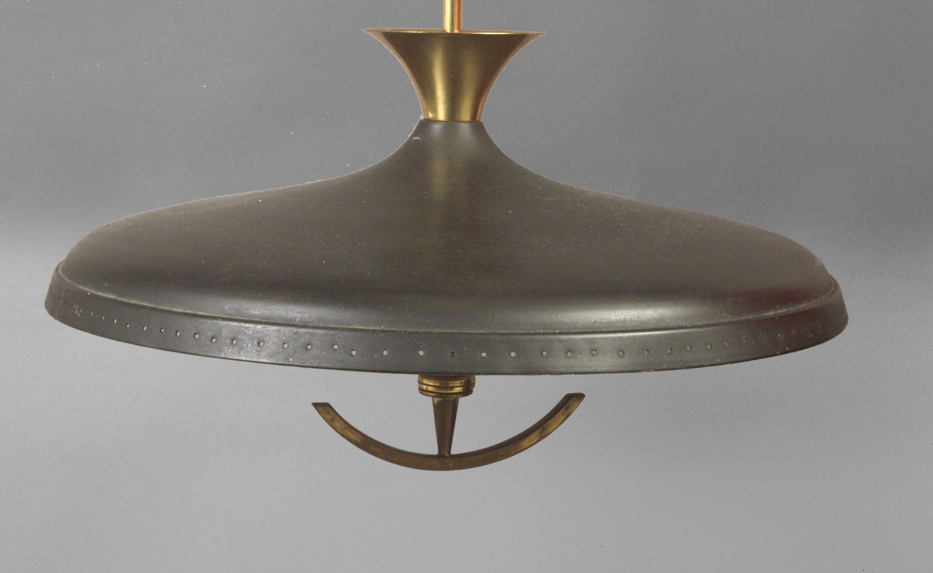 An aluminium ceiling lamp circa 1970 - Bild 3 aus 3