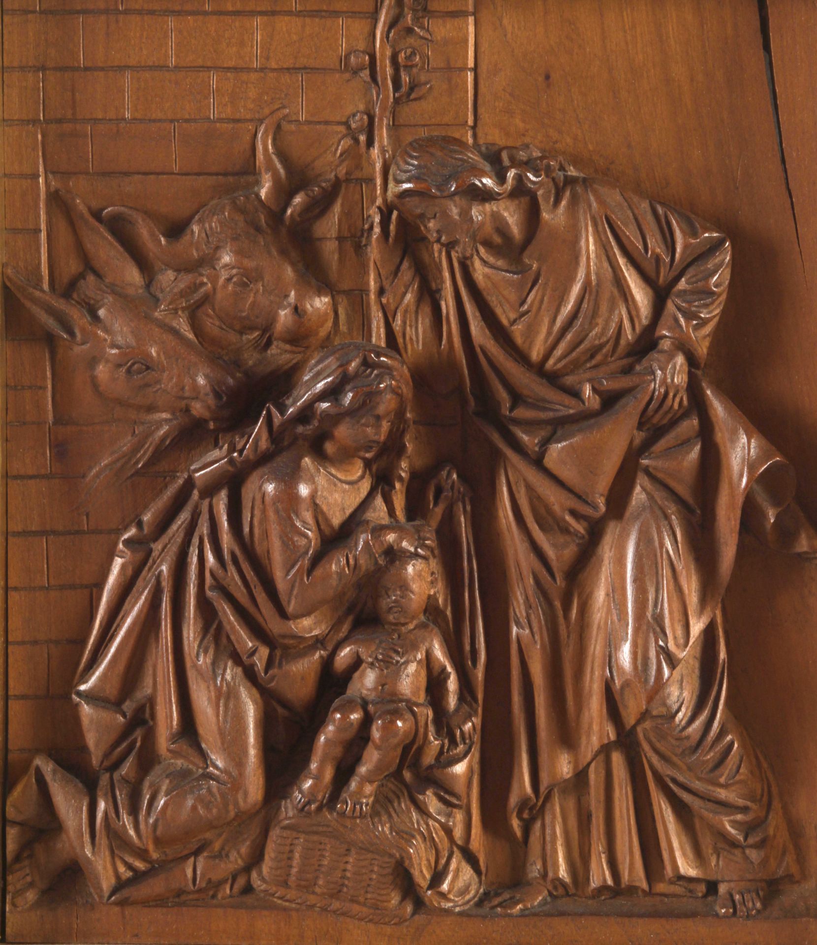 Masriera & Carreras. Carving of the Holy Family