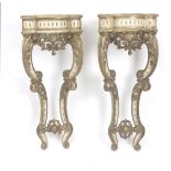 A pair of 20th century Louis XV style corbels