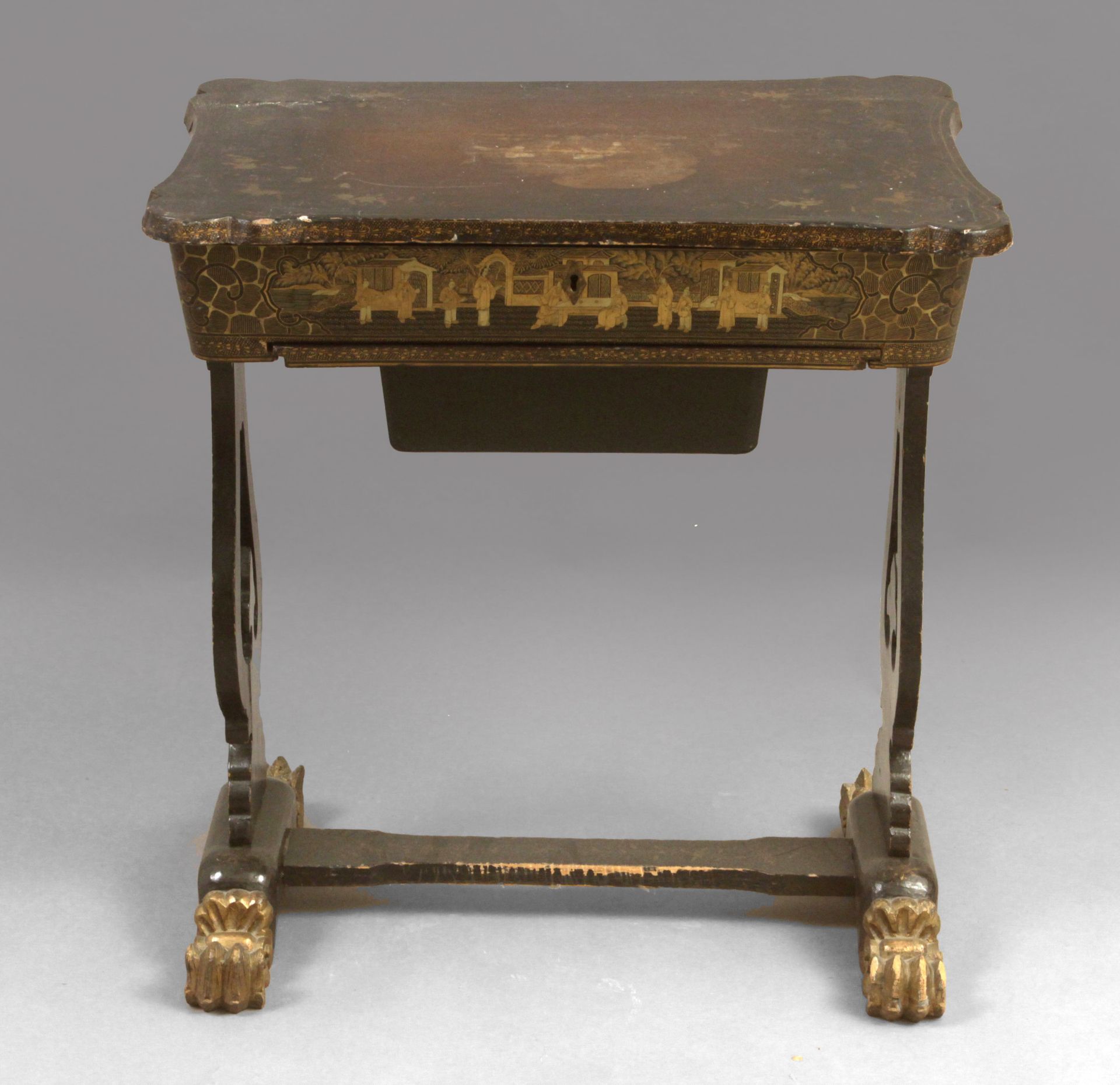 A late 19th century Chinese Export sewing table - Bild 4 aus 4