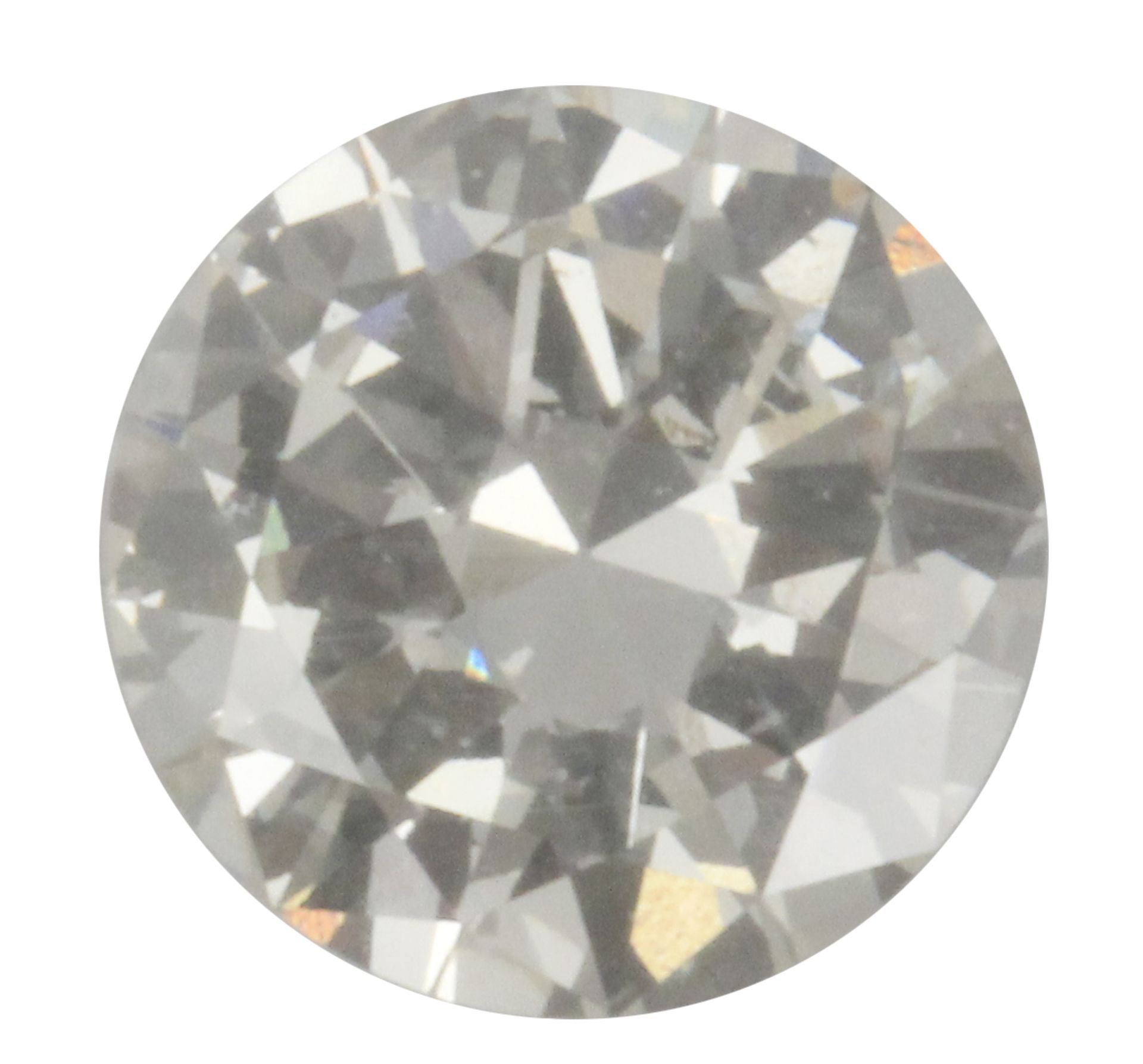 A 2,78 ct. loose diamond. Brilliant cut, colour L, clarity VS2 - Bild 2 aus 2