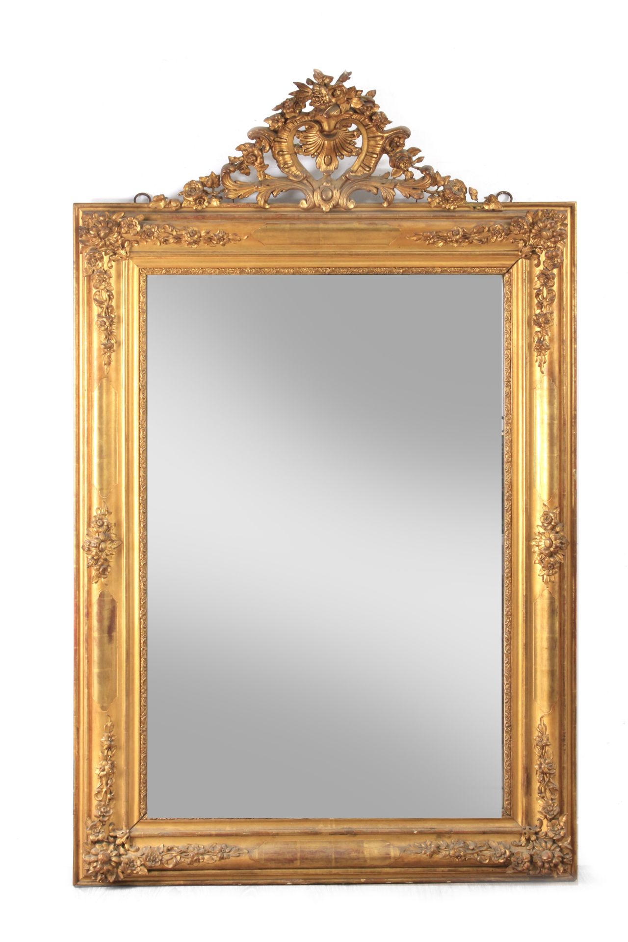 A late 18th century Louis XVI mirror