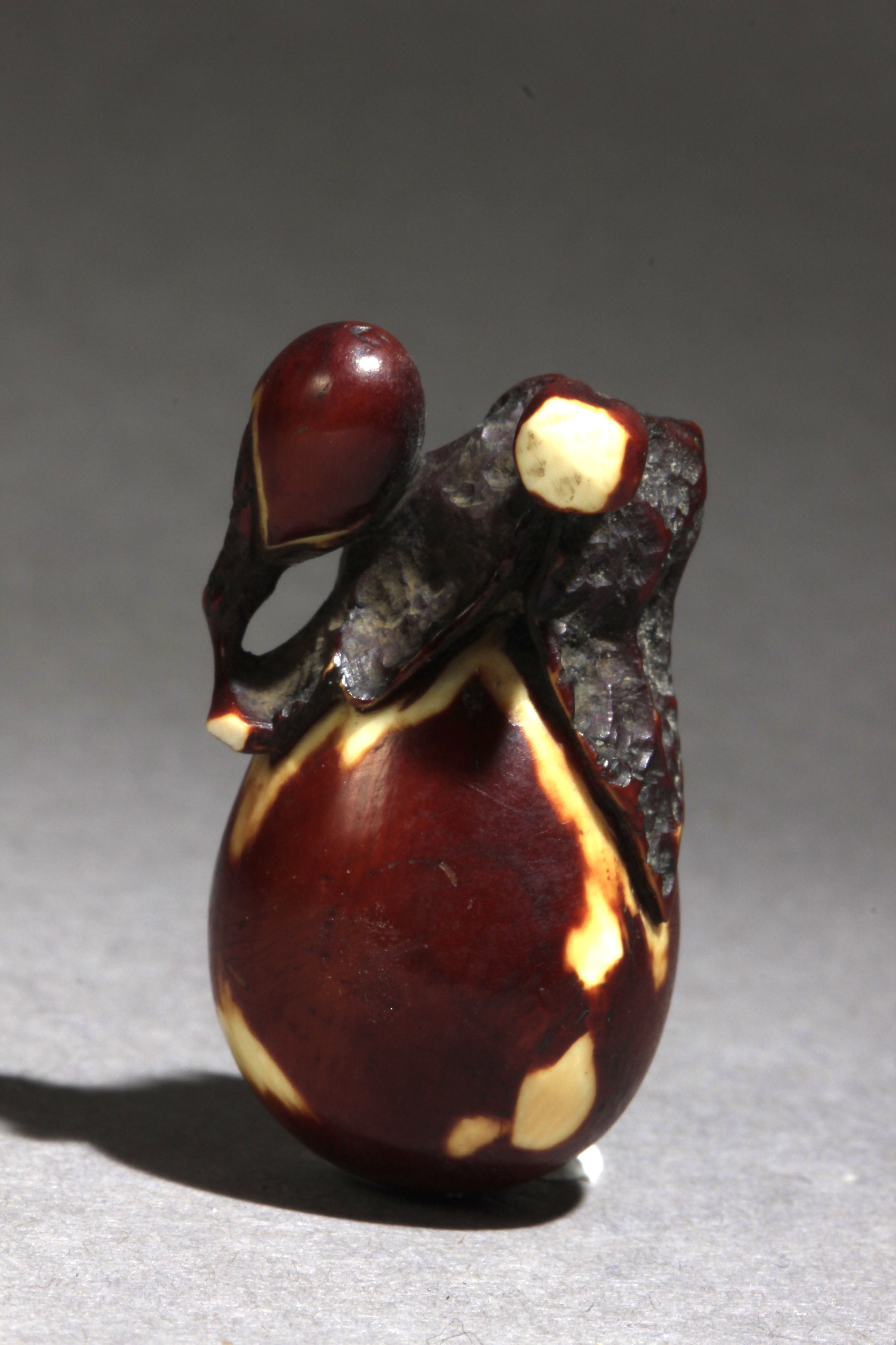 A late 19th century Japanese netsuke from Meiji period