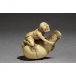 A mid 19th century Japanese netsuke from Edo period