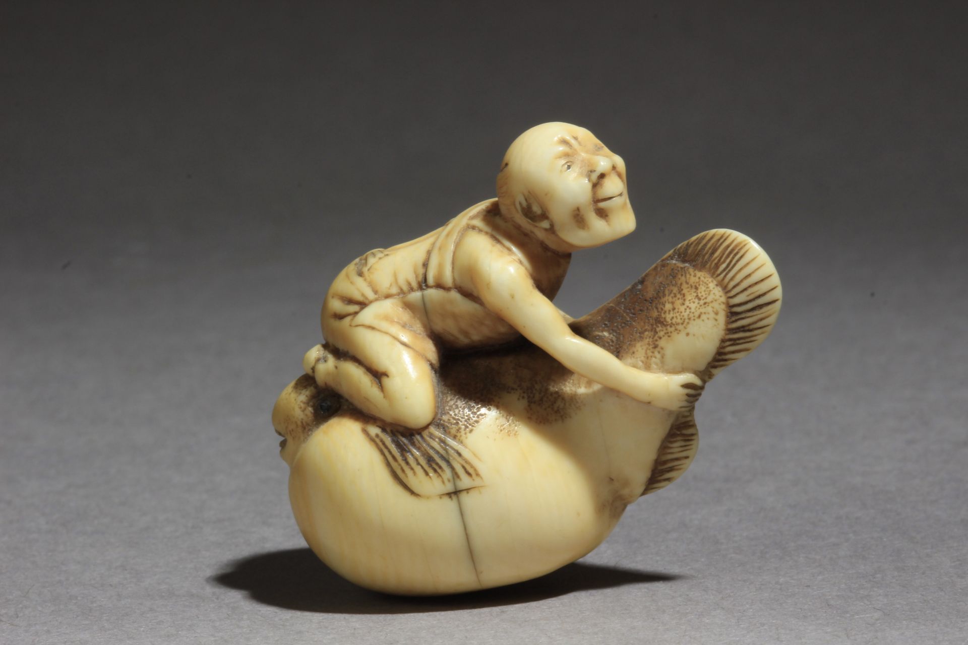 A mid 19th century Japanese netsuke from Edo period