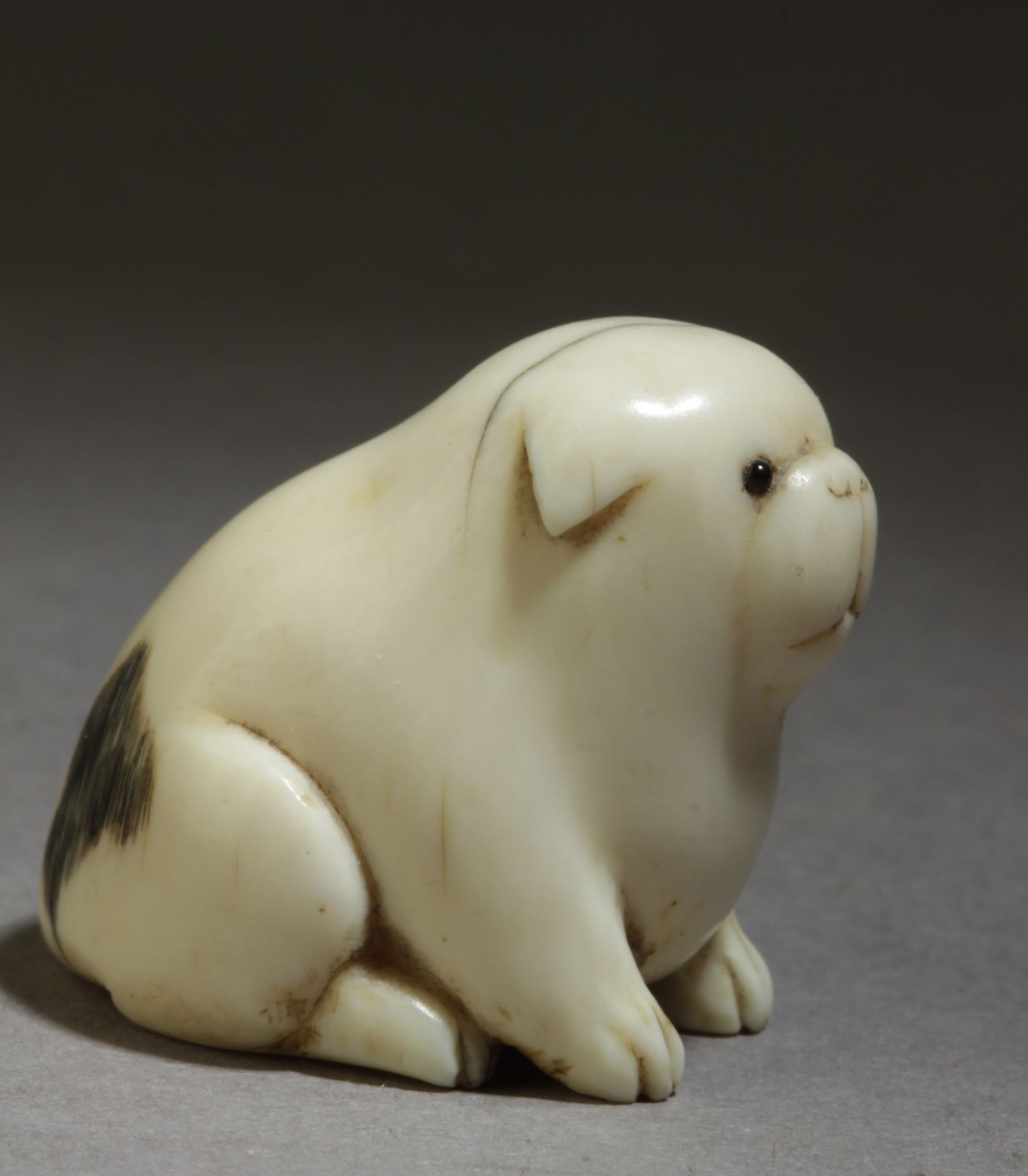 A mid 19th century Japanese netsuke from Edo period - Bild 3 aus 5