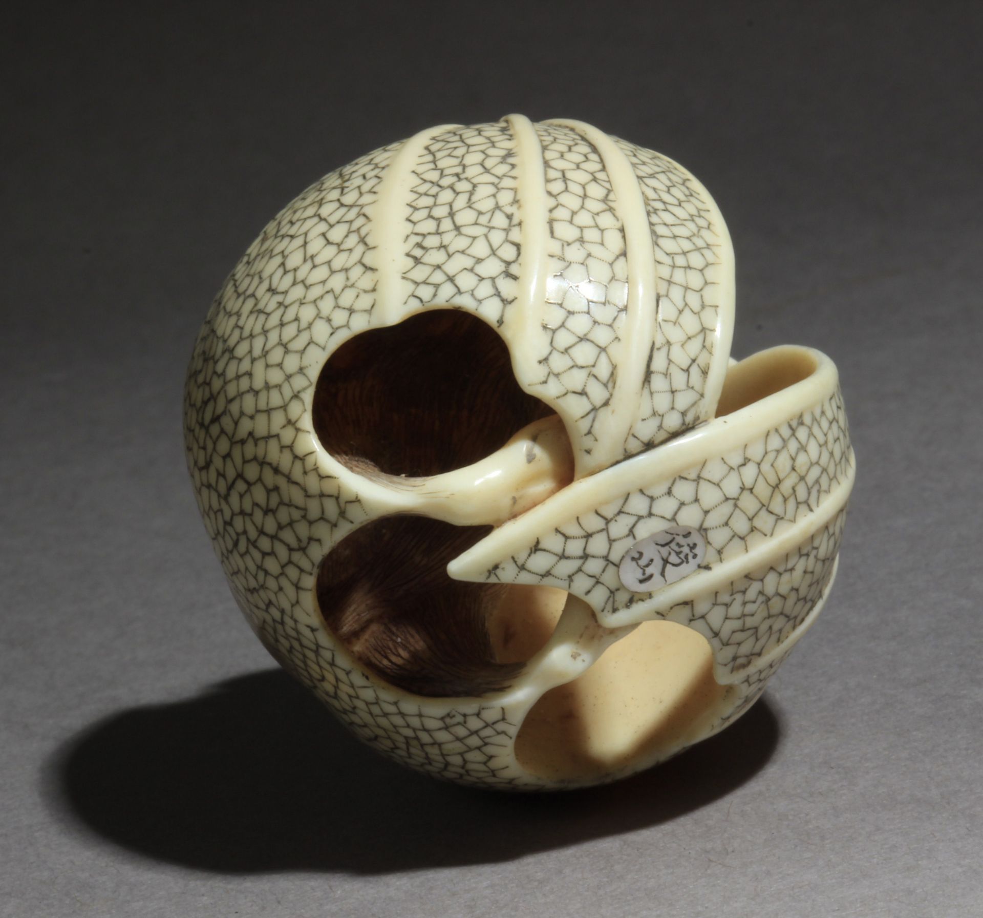 A Japanese netsuke from Showa-Heisei period - Bild 11 aus 12