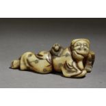 A Japanese netsuke from Edo period circa 1800