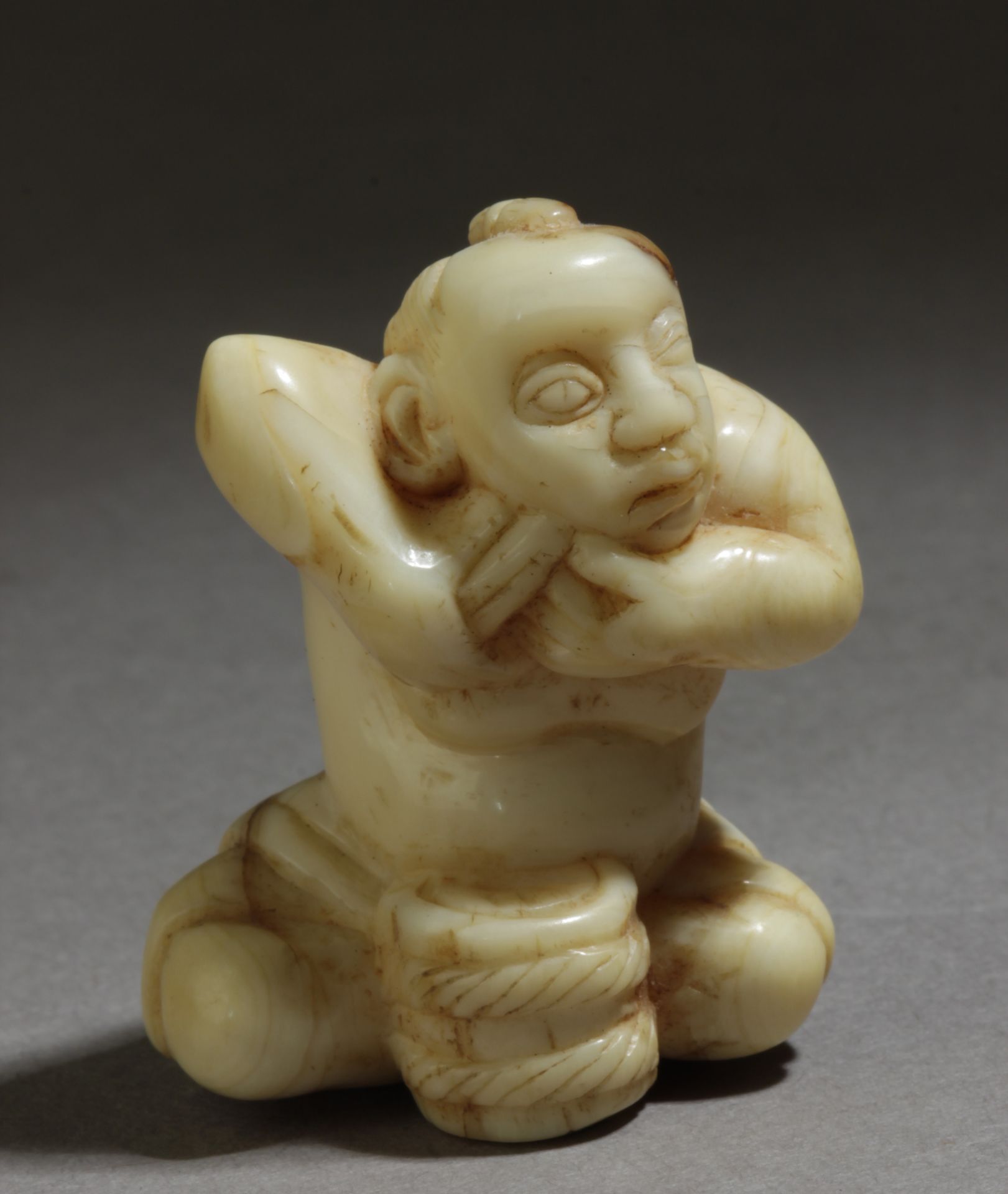 An early 19th century Japanese netsuke from Edo period