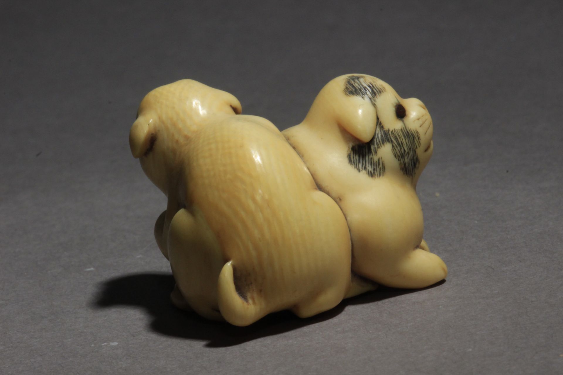 An early 19th century Japanese netsuke from Edo period. Signed Tomotaka? - Bild 3 aus 8