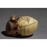 An early 19th century Japanese netsuke from Edo period