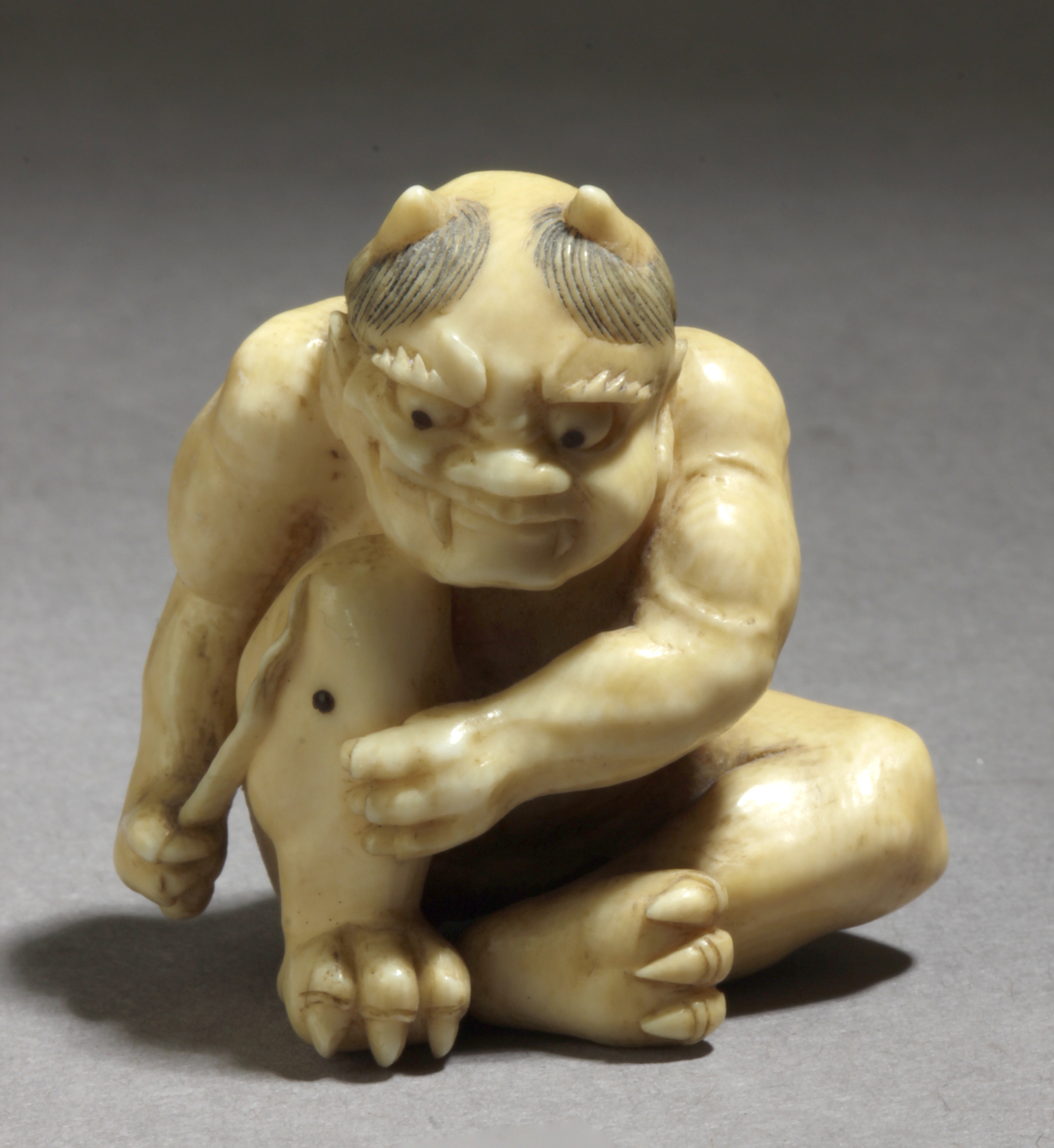 A 19th century Japanese netsuke from Meiji period