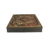 A 19th century Napoleon III ebony and boulle marquetry box