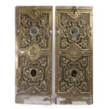 A pair of first half 20th century Baroque style doors