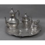 A first half of 20th century silver coffee set