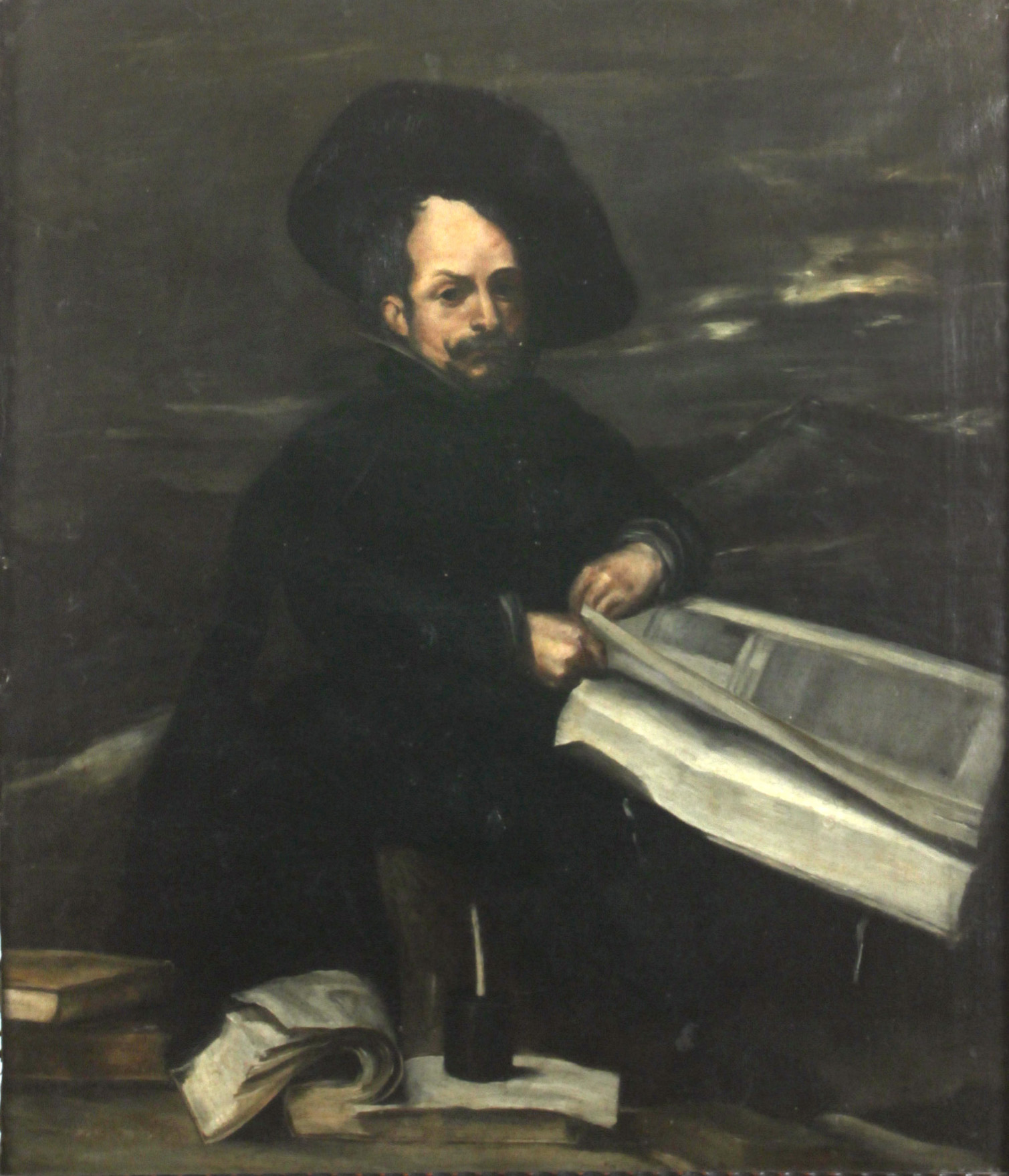 19th century Spanish school. Diego Velázquez follower