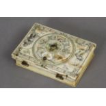 Mariaval Le Jeune. Paris, first half 18th century ivory reversi token box