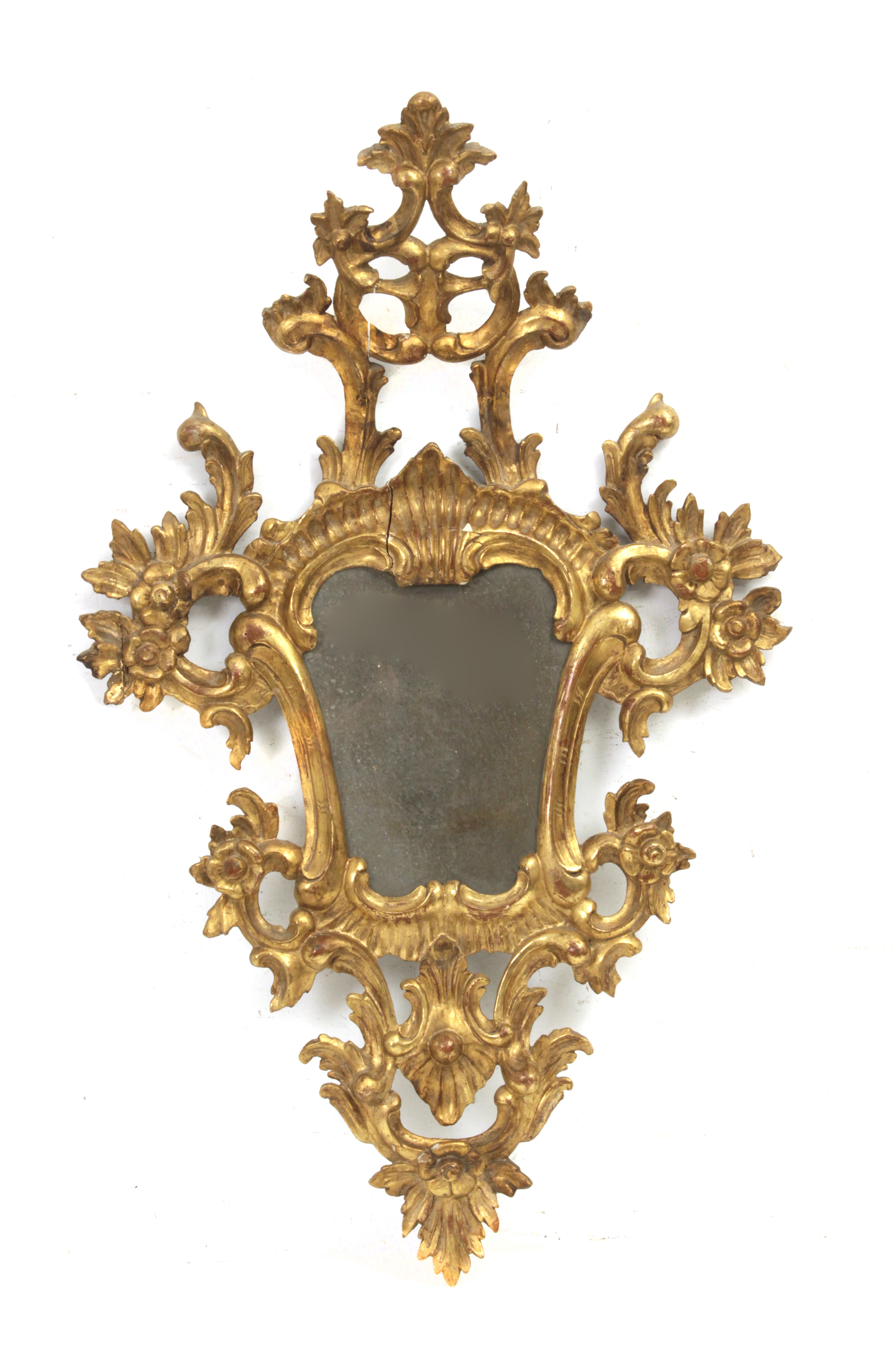 A first half of 20th century cornucopia mirror