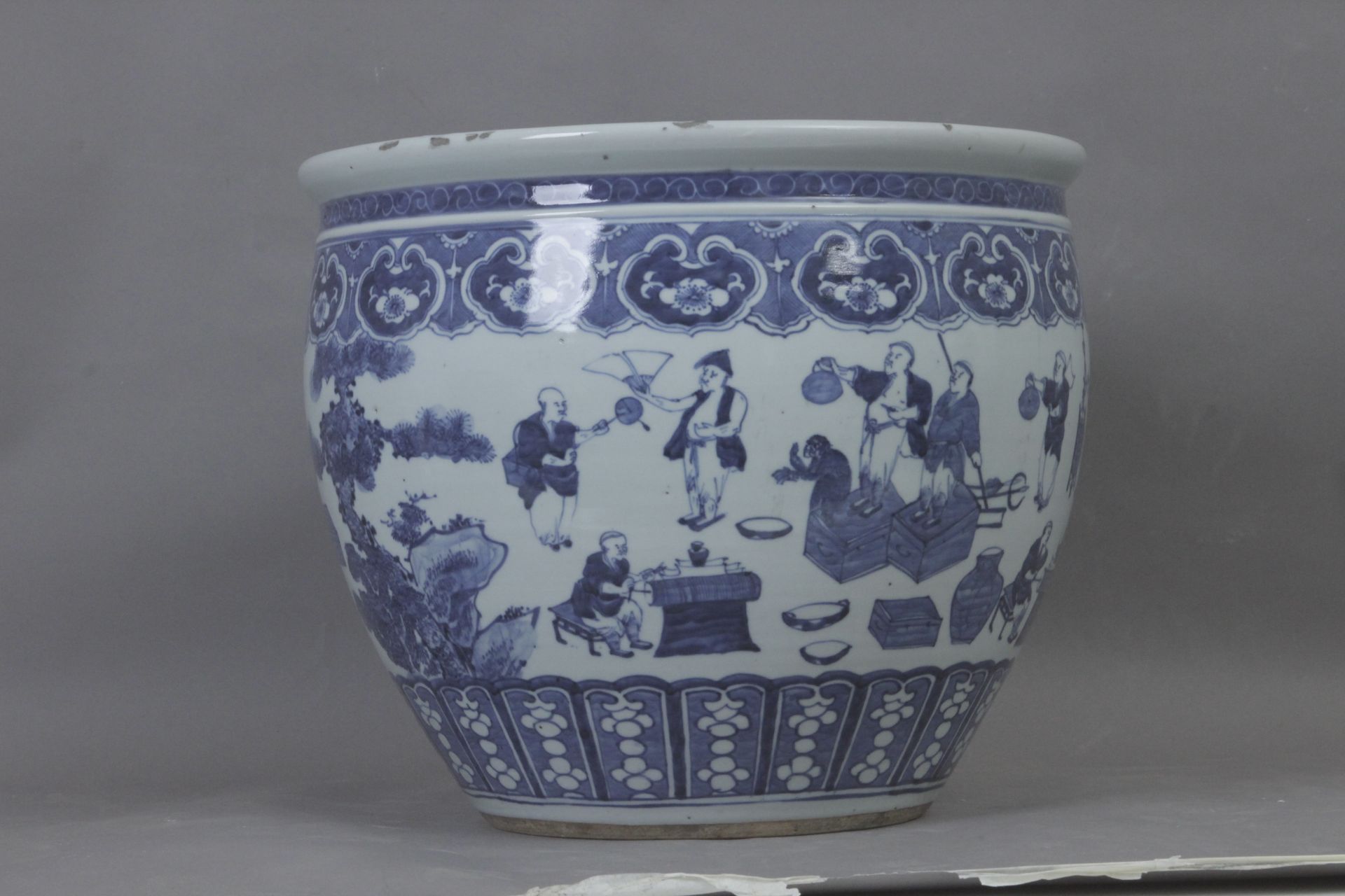 A 19th century Chinese cache pot from Qing dynasty - Bild 3 aus 3