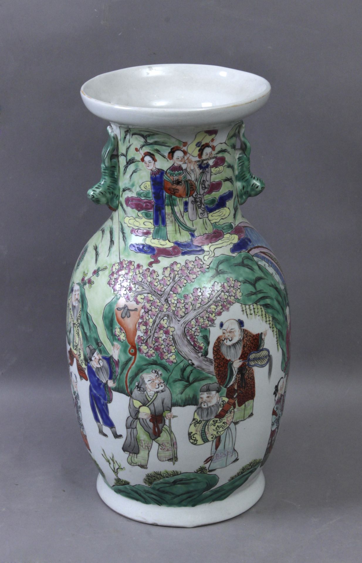 A late 19th century Chinese vase - Image 2 of 3