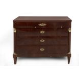 A 19th century Fernandino mahogany chest of drawers
