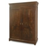 A 19th century Isabelino mahogany cabinet