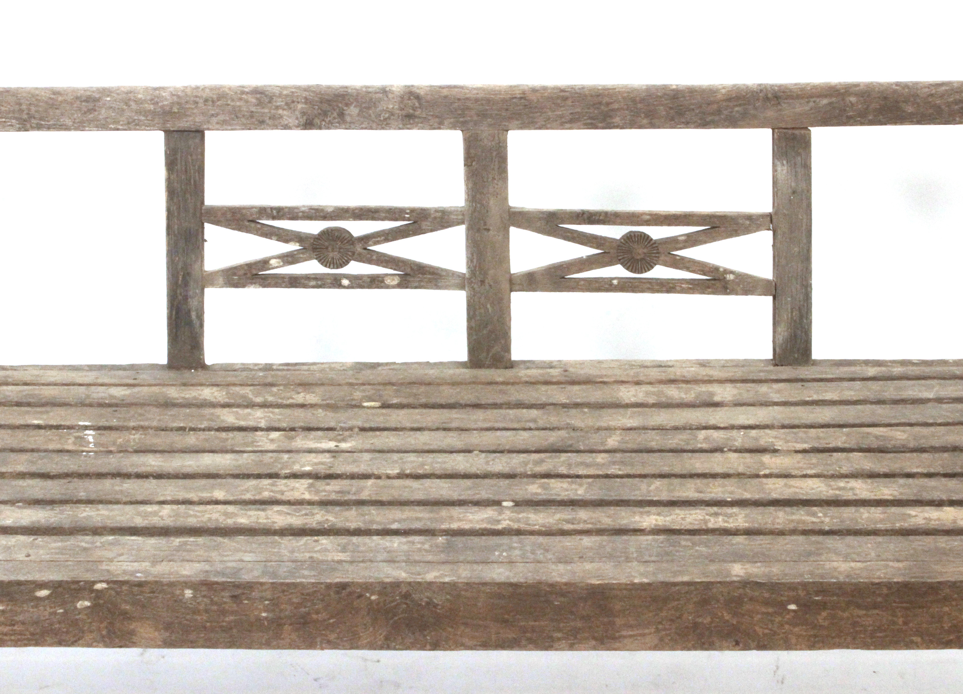 A rustic bench circa 1900 - Image 4 of 4