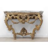A 19th century Louis XV console table