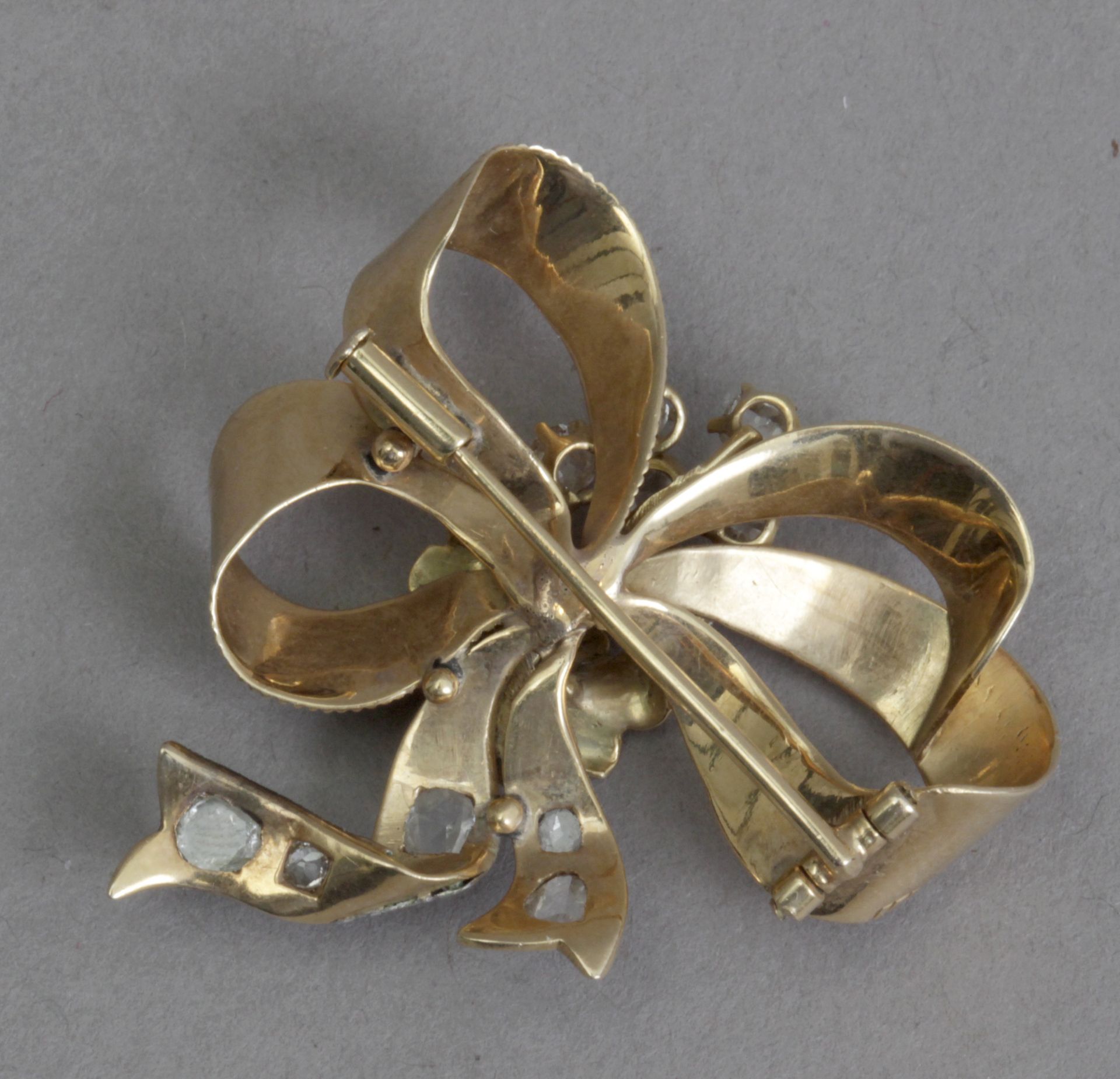 A 19th century diamond brooch - Bild 4 aus 4
