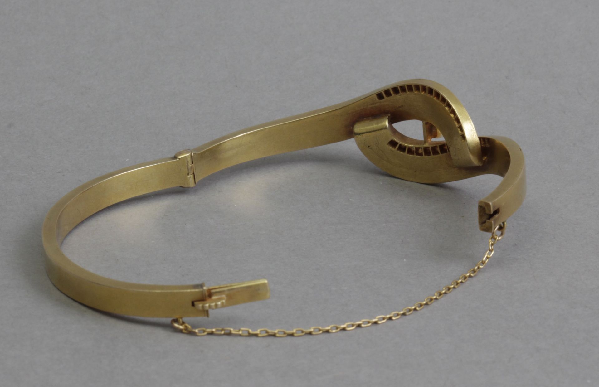 A mid 20th century diamond and pearl bracelet - Bild 5 aus 6