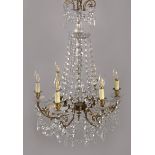 A 19th century Marie Therése style night light chandelier