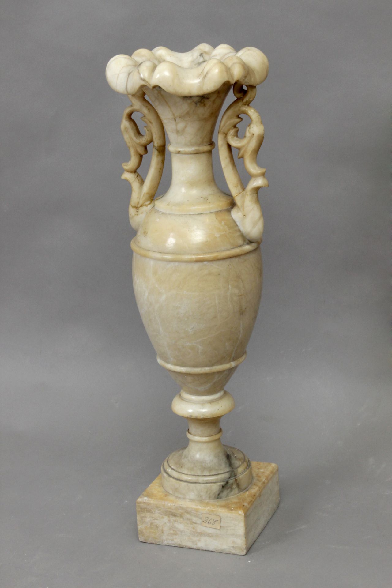 A first half of 20th century alabaster urn - Image 2 of 2
