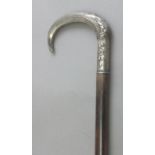 A 19th century walking stick.