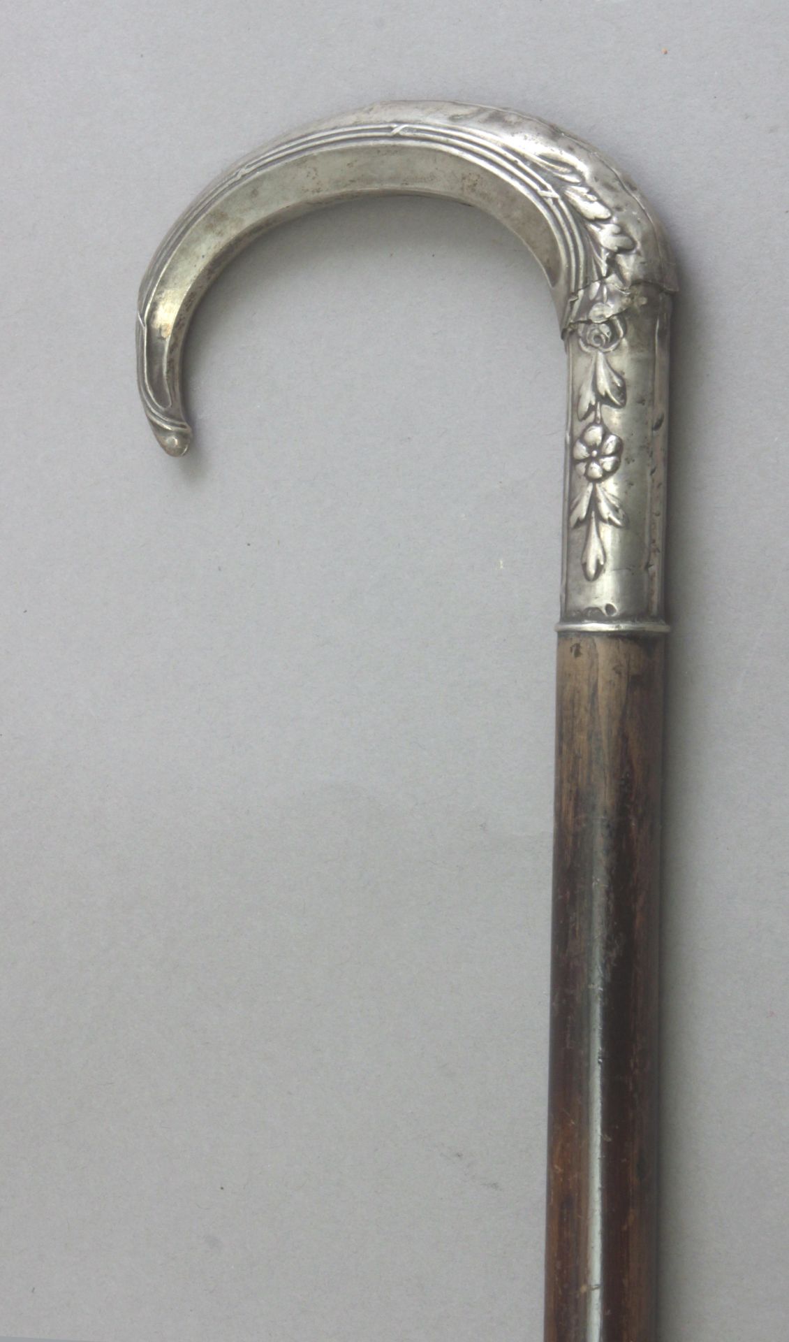 A 19th century walking stick.