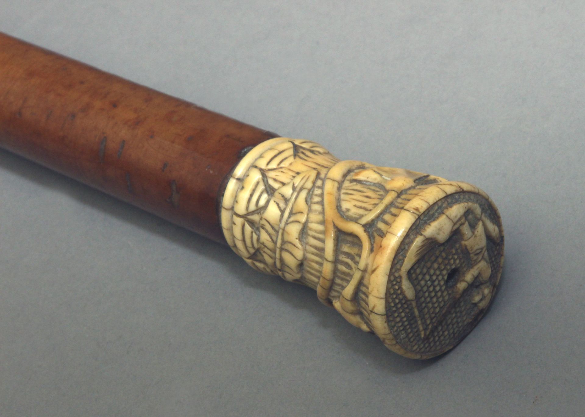 A 19th century walking stick. - Image 6 of 6
