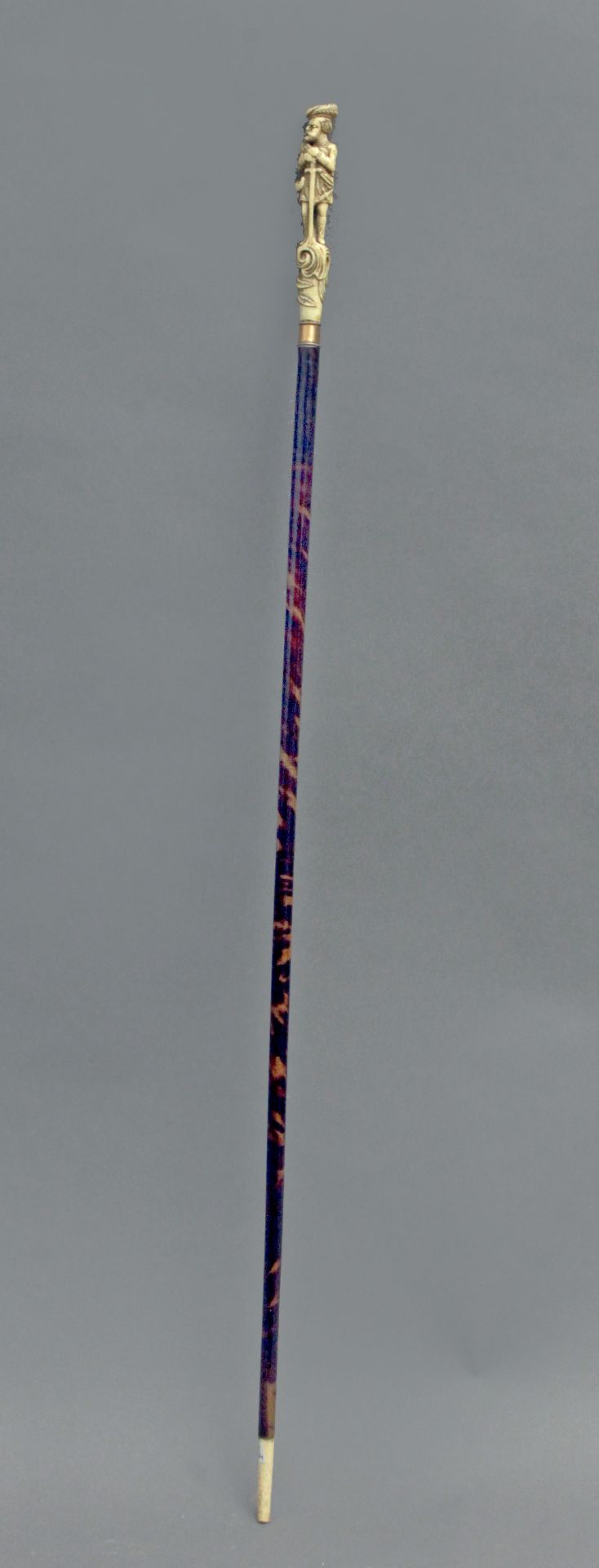 A 19th century English walking stick. - Bild 2 aus 4