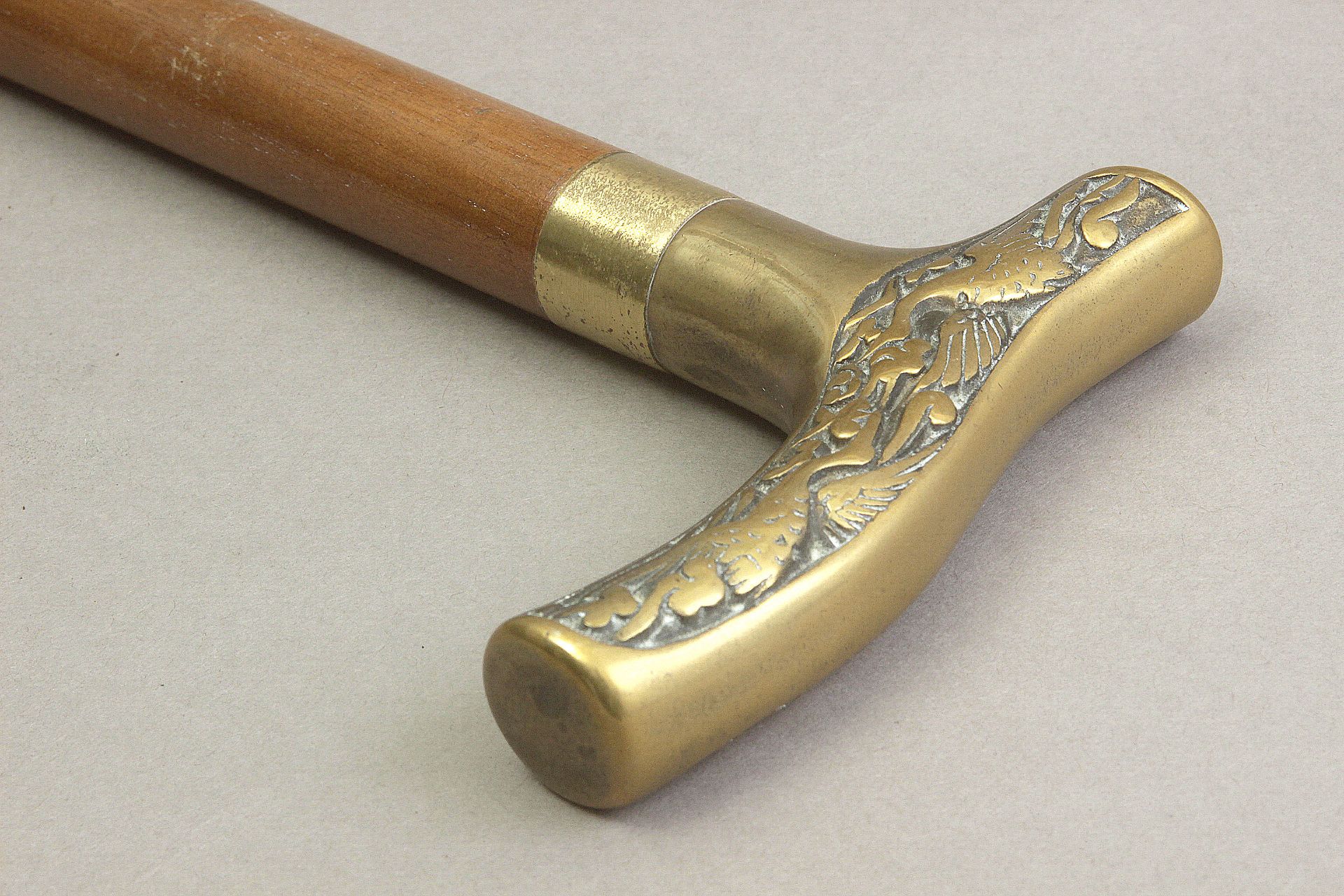 A 20th century walking stick.