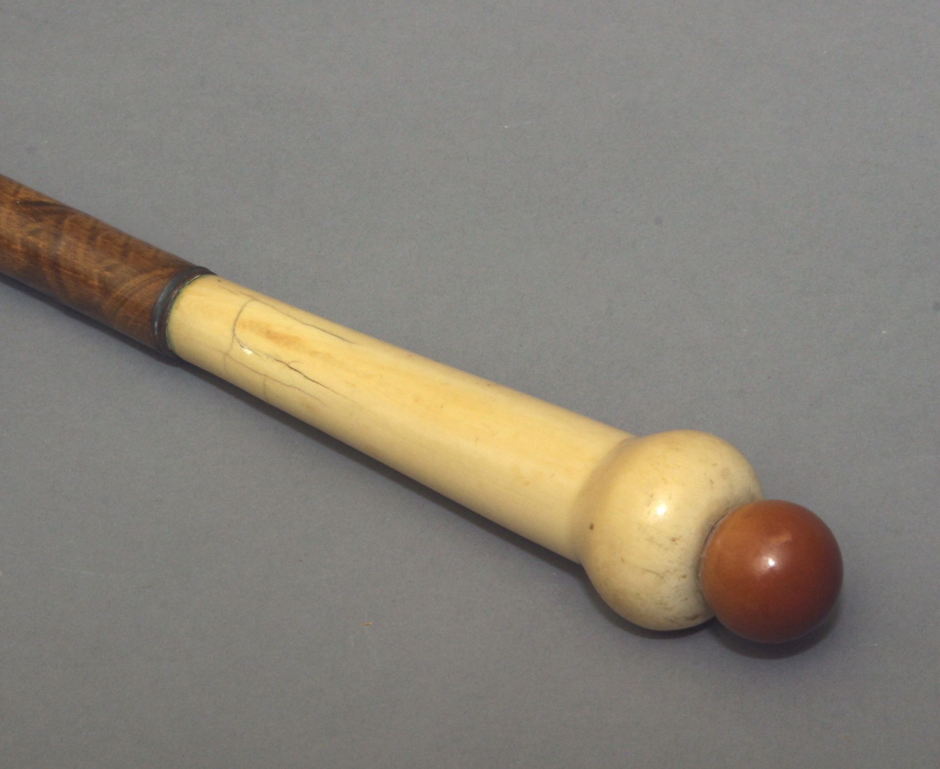 A walking stick circa 1900.