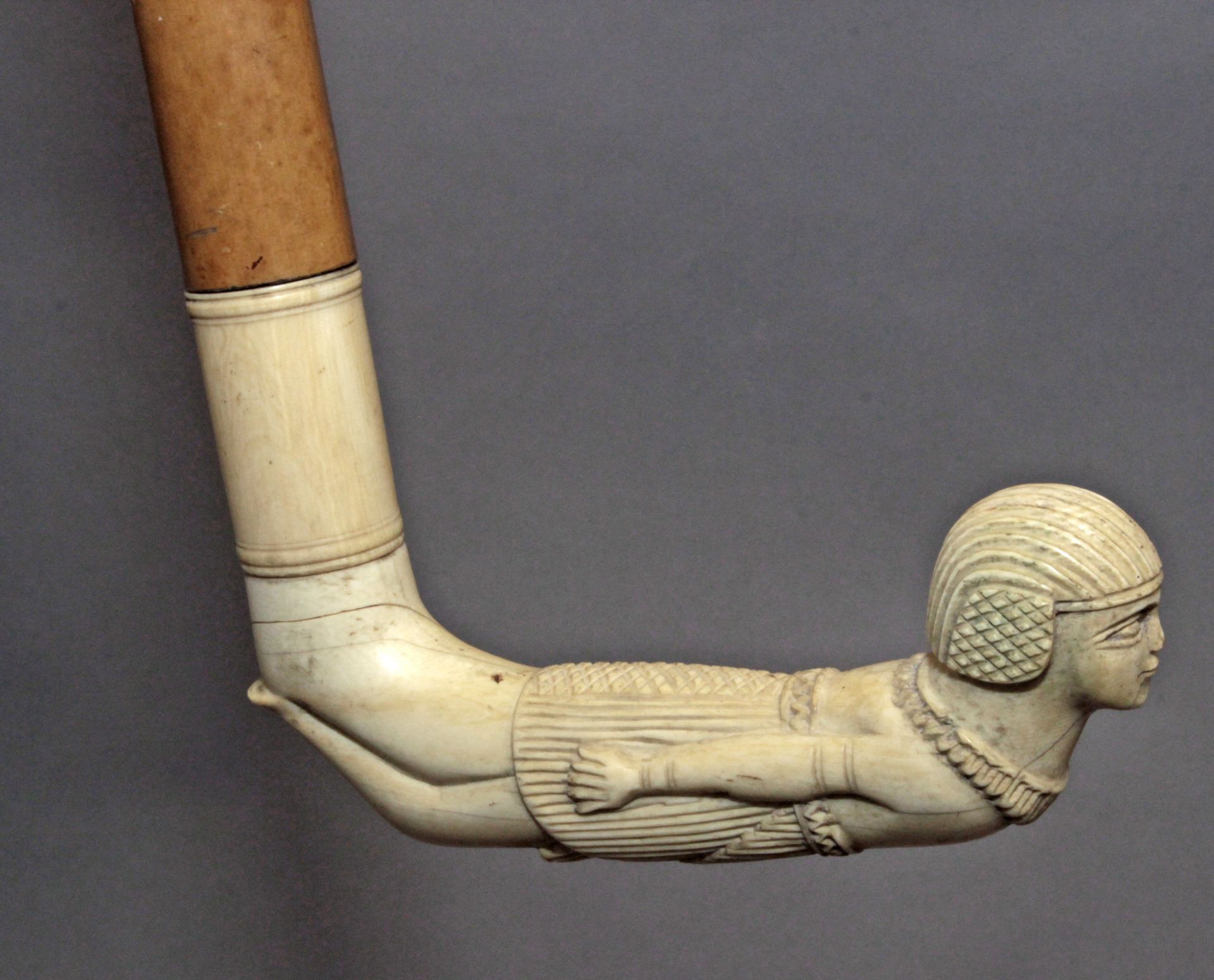 A first third of 20th century walking stick. - Image 5 of 8