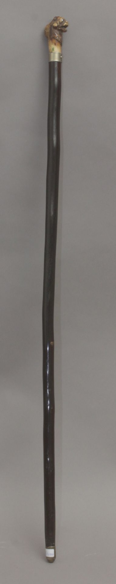A 19th century walking stick. - Bild 4 aus 7