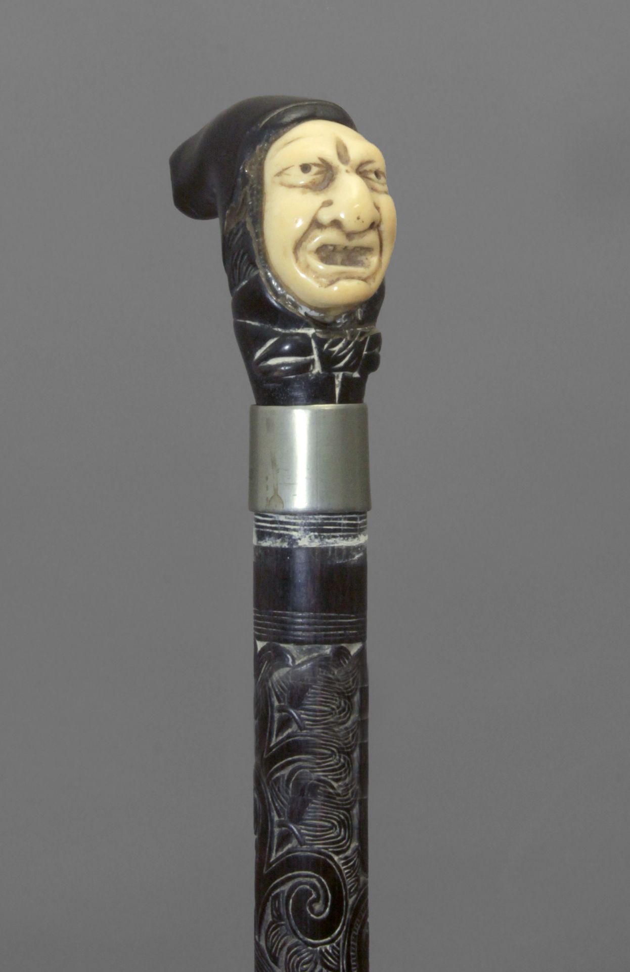 A late 19th century walking stick from the Philippines.