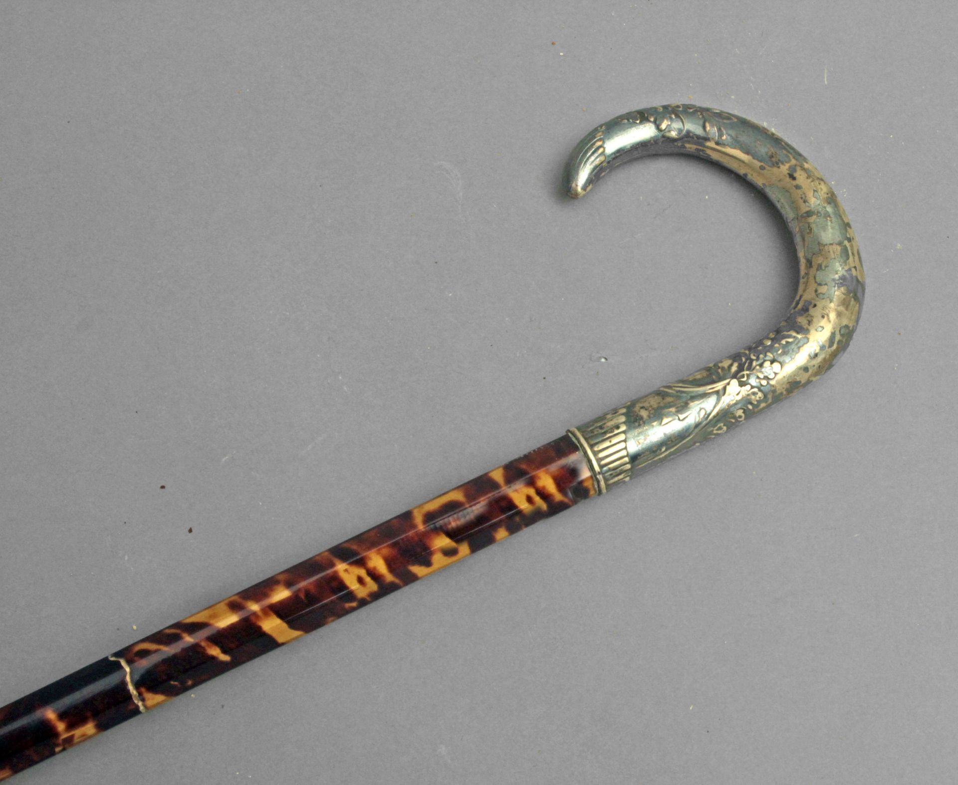 A 19th century English walking stick. - Bild 3 aus 3