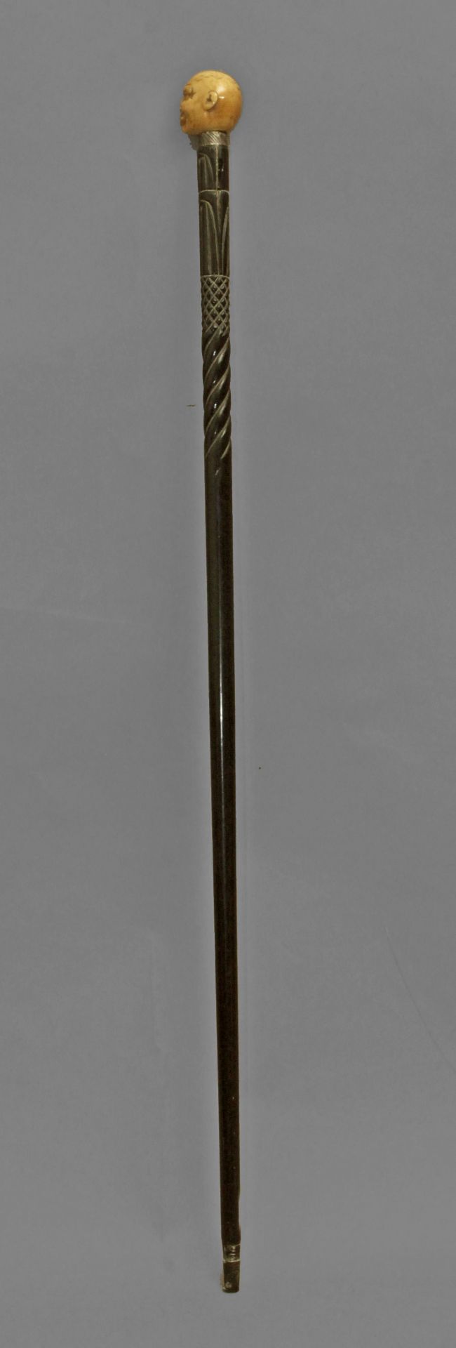 A 19th century walking stick. - Bild 4 aus 6