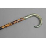 A 19th century English walking stick.