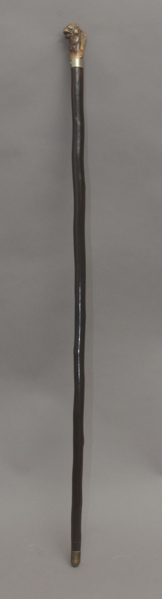 A 19th century walking stick. - Bild 5 aus 7