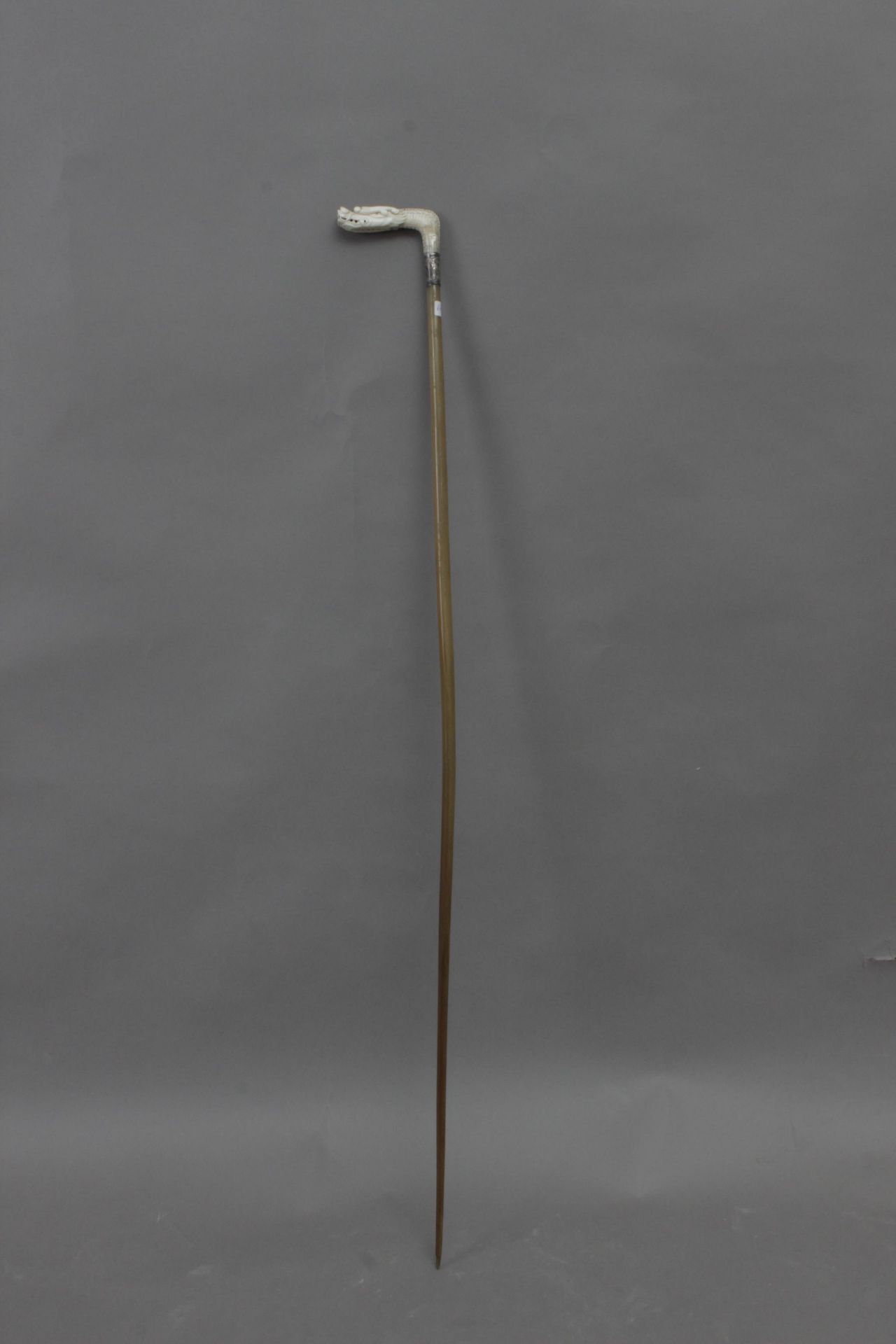A 19th century Chinese walking stick. - Image 2 of 2